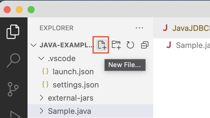 Create a New File in VS Code